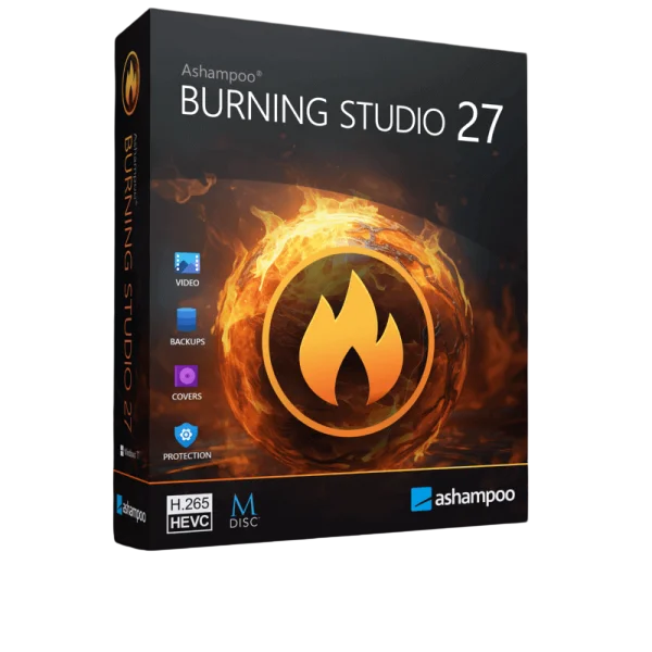 Ashampoo Burning Studio 27 1 PC - Perpetual