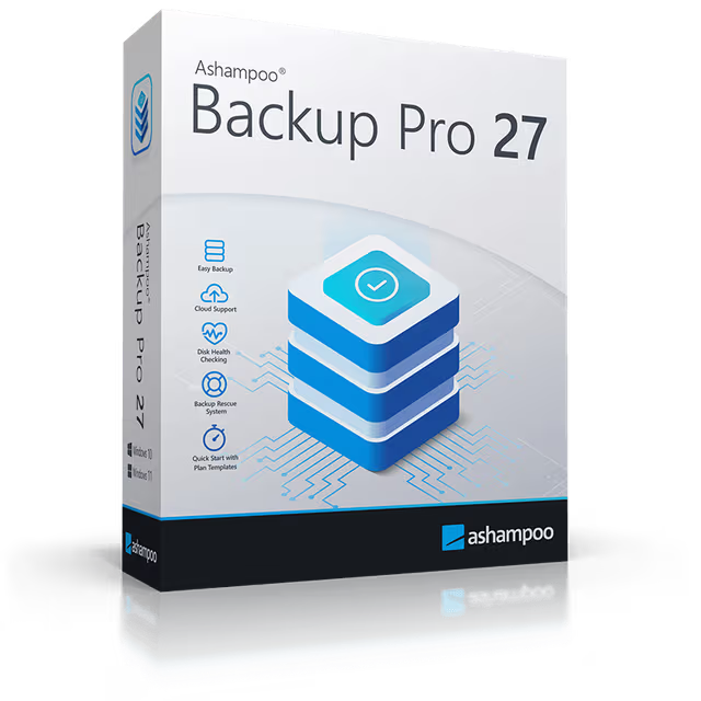 Ashampoo Backup Pro 27 - 1PC - perpetual