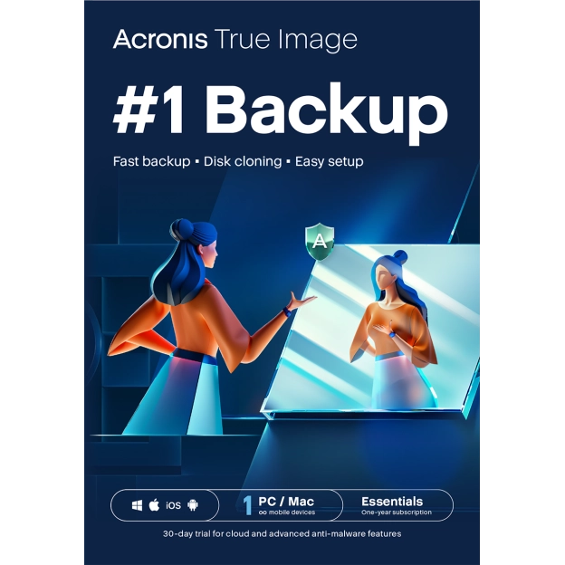 Acronis True Image Home Office Essentials 1 pc 1 jaar