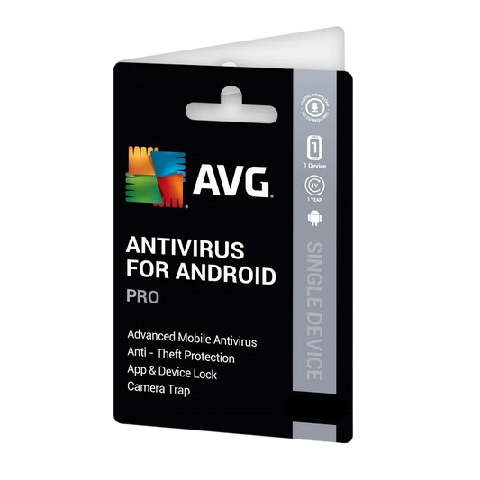 AVG AntiVirus voor Android Pro – 1 apparaat – 1 jaar