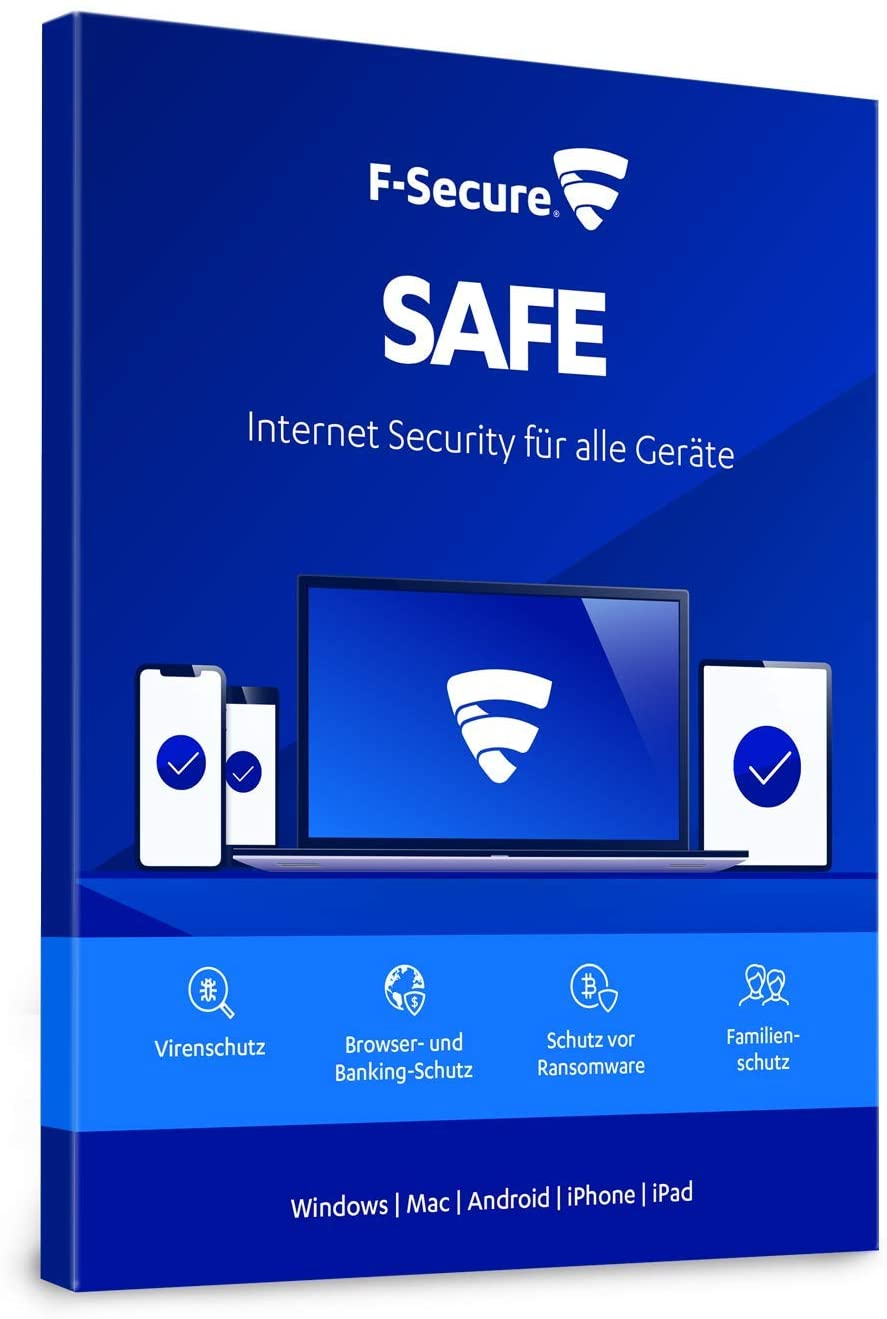 F-Secure Safe 3 pc 2 jaar