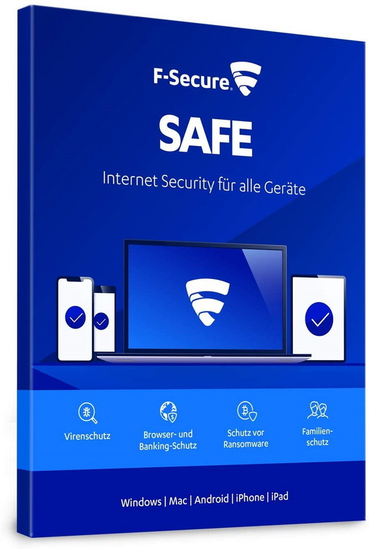F-Secure Safe 3 pc 2 jaar