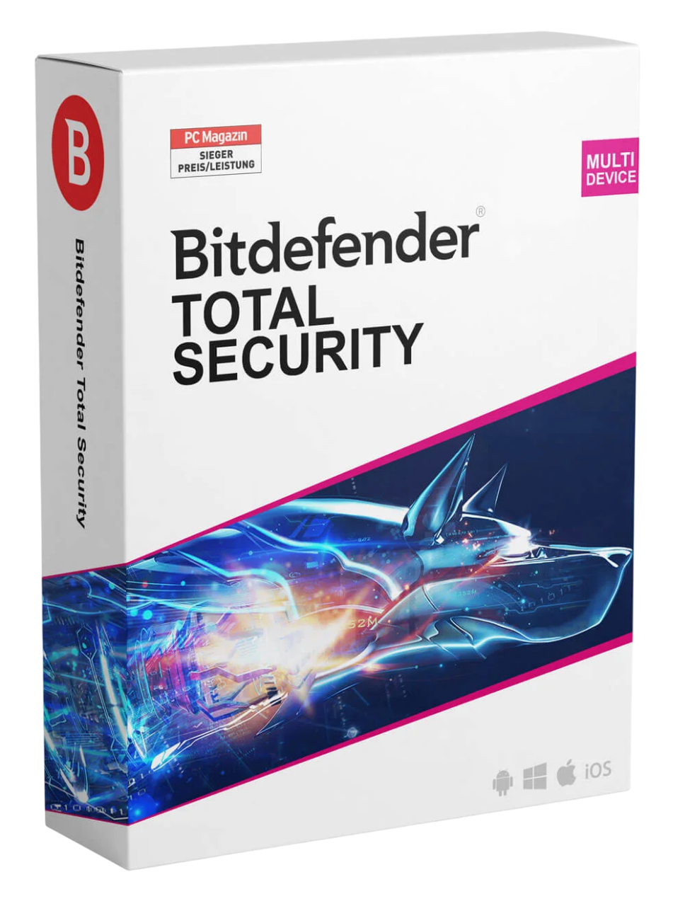 Bitdefender EU Total Security 5 pc's – 1 jaar EU