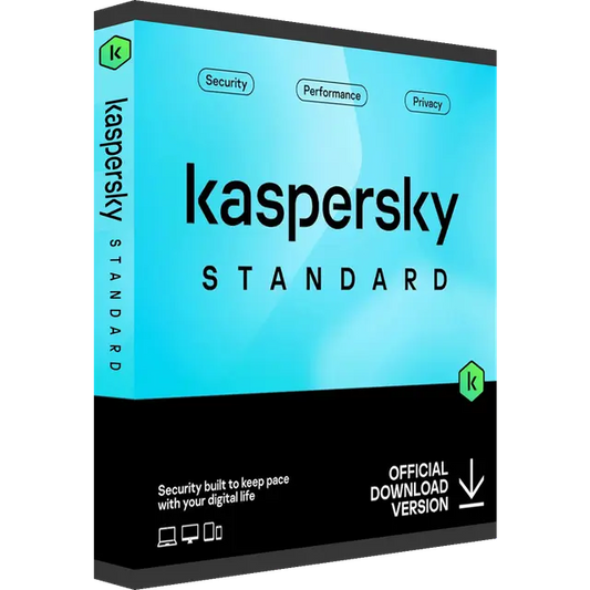 Kaspersky Standard voor 5 pc’s – 1 jaar DACH