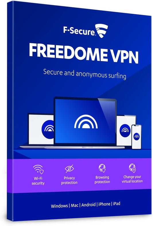 F-Secure Freedome VPN 5 pc 2 jaar