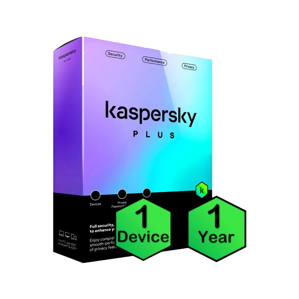 Kaspersky Plus 1 pc 1 jaar