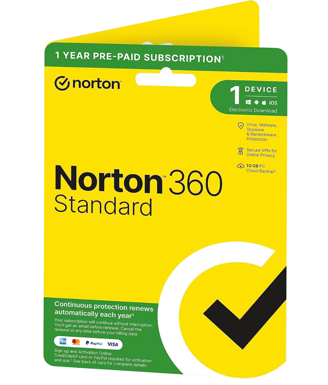 Norton SUB 360 Standard 1 apparaat 1 jaar