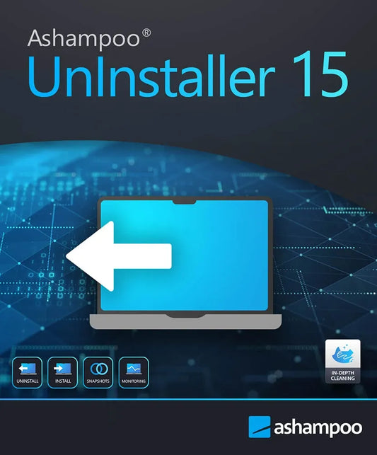 Ashampoo UnInstaller 15 1 pc - perpetual
