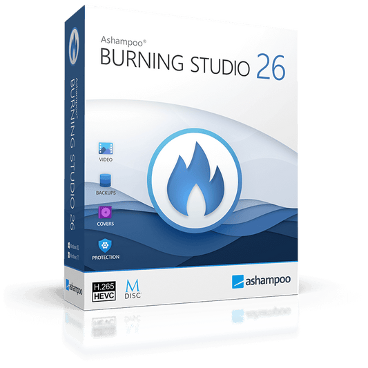Ashampoo Burning Studio 26 1 pc - Perpetual