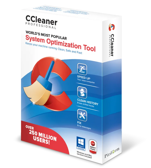 CCleaner Professional – 1 apparaat – 1 jaar