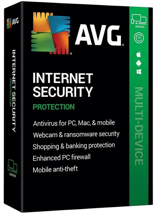 AVG Internet Security 3 PC 1 year