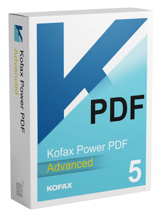 Kofax Power PDF Advanced 5.1 (1 PC - perpetual) (New registration Link)