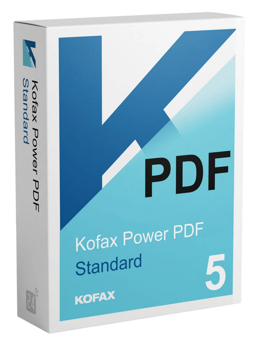 Kofax Power PDF Standard 5.1 (1 PC - perpetual) (New registration Link)