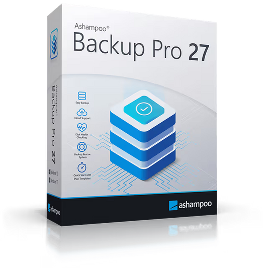 Ashampoo Backup Pro 27 - 1PC - perpetual