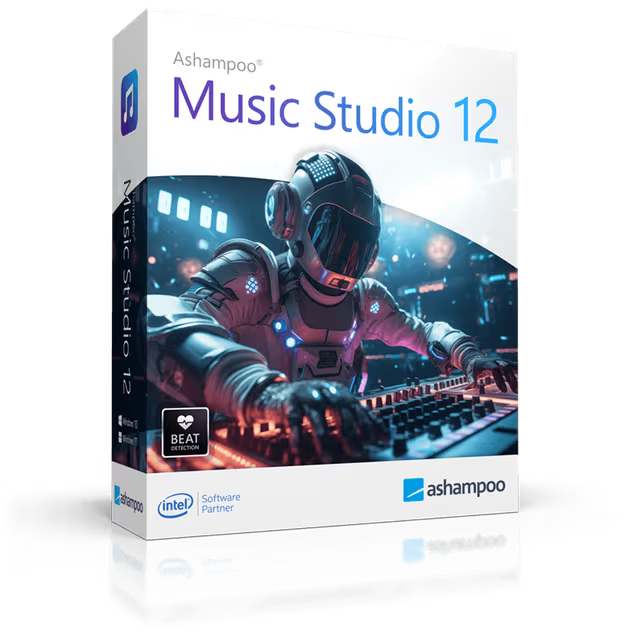 Ashampoo Music Studio 12 - 1 PC - Perpetual
