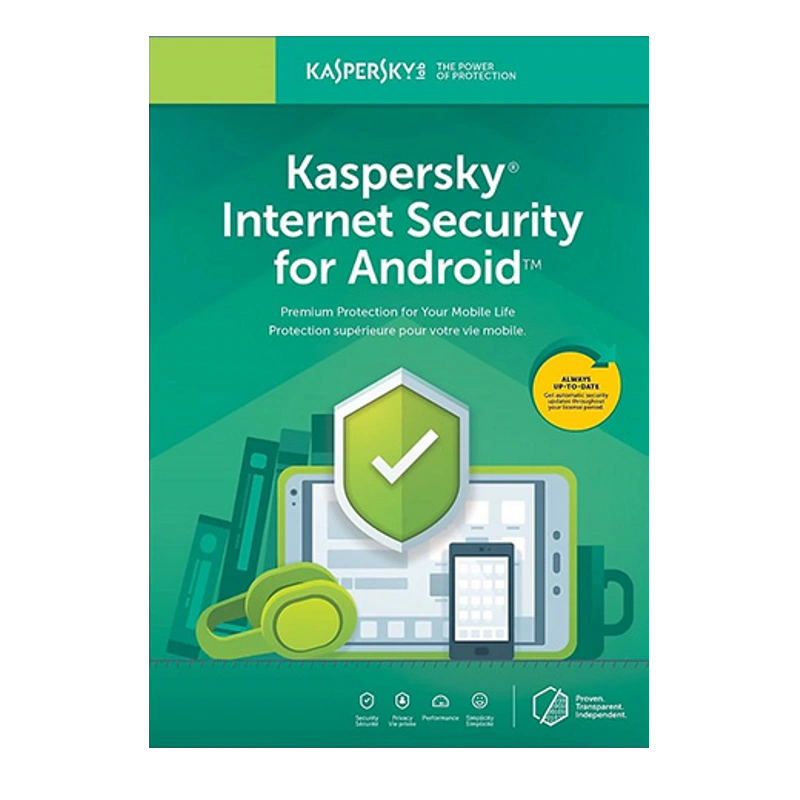 Kaspersky Internet Security Android 1 apparaat – 1 jaar