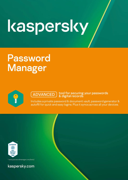 Kaspersky Password Manager 1 gebruiker DACH